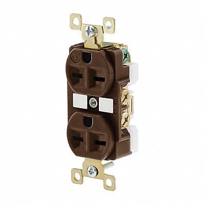 Receptacle Brown 15A 6-15R NEMA Config.