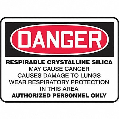 Safety Sign 14 inx20 in Plastic