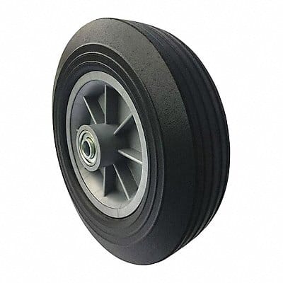 Solid Rubber Wheel 10 Wheel Dia 500 lb.