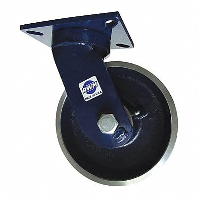 Kingpinless Plate Caster Swivel 6000 lb.