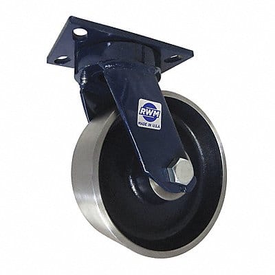 Kingpinless Plate Caster Swivel 5500 lb.