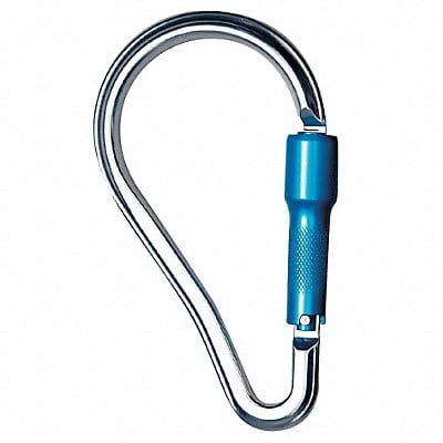 Carabiner 2 Gate Opening Silver