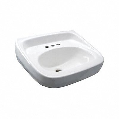 Zurn Lav Sink Oval 20inx18inx5-3/4in