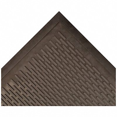 Drainage Mat 5 ft L 3 ft W Black