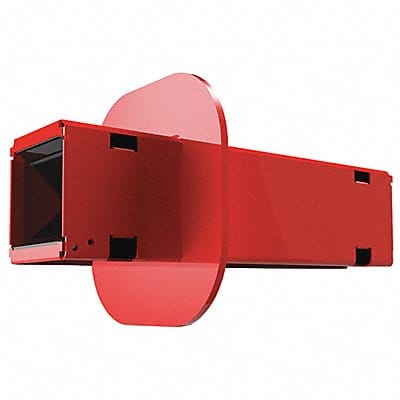 Fire Barrier Pathway Rectangle 6 W Red