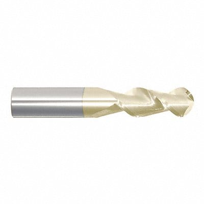 Ball End Mill Single End 1/2 Carbide