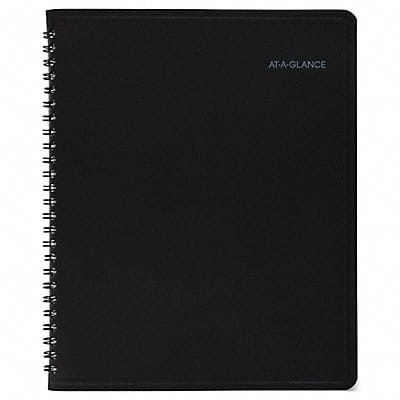 Planner 6-7/8 x 8-3/4 Black