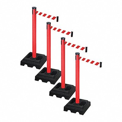 Barrier Systems Post Red 10 ft Belt