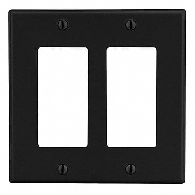 Rocker Wall Plate Black