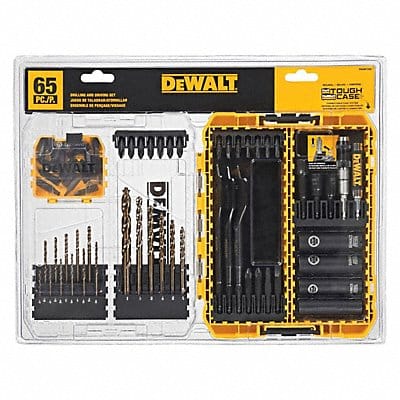 Screwdriver Bit Set 65 pcs. 1/4 Shank