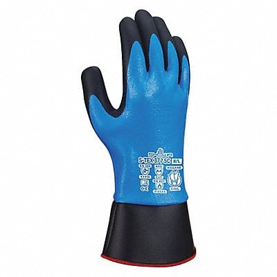 Coated Gloves Black/Blue M PR