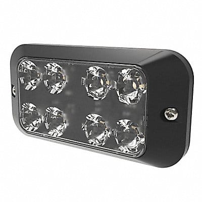 Strobe Light 8 LED Clear Lens