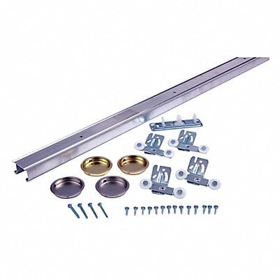 Track Kit Sliding Door Type Alum. Silver