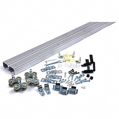 Track Kit Sliding Door Type Alum. Silver