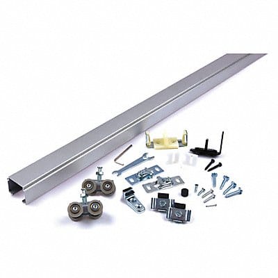 Track Kit Sliding Door Type Alum. Silver