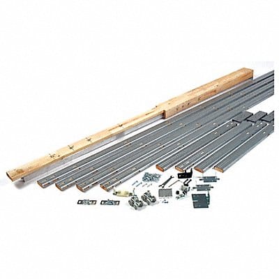 Track Kit Sliding Door Type Alum. Silver