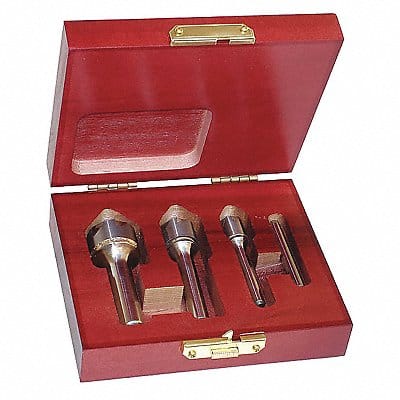 Countersink Set Carbide 4 Pieces