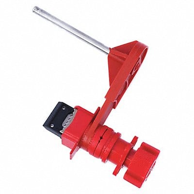 Universal Valve Lockout Red 9 L 3 H