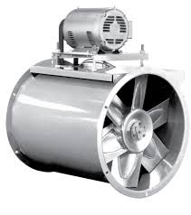 Axial Exhaust and Supply Fans with Motor