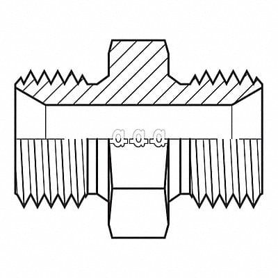 Hose Adapter 1/4 BSPP 1/8 BSPP