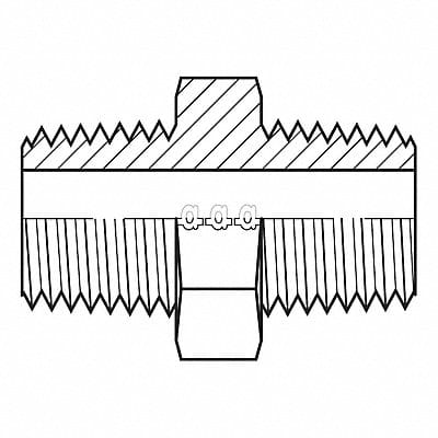 Hose Adapter 1/2 BSPT 3/8 BSPT