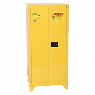 Flammable Liquid Safety Cabinet Yellow