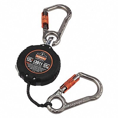 Retractable Lanyard Black 10 to 48