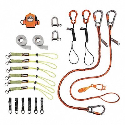 Tool Tethering Kit Black/Green/Orange