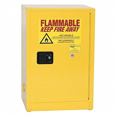 K2474 Flammable Liquid Safety Cabinet Yellow