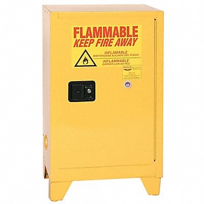 Flammable Liquid Safety Cabinet Yellow