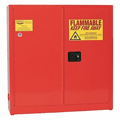 K2478 Flammable Liquid Safety Cabinet Red