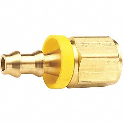 Push on Hose Fitting 3/8 x3/8 BarbxNPTF