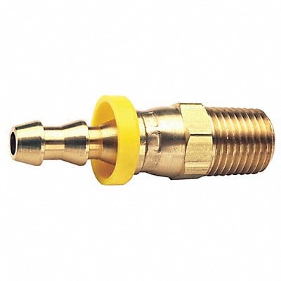 Push on Hose Fitting 1/2 x3/8 BarbxNPTF