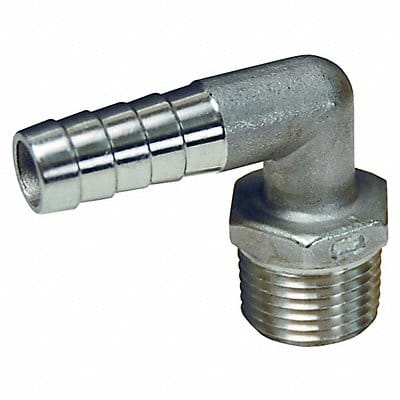 Barbed Hose Fitting Hose ID 3/8 NPT