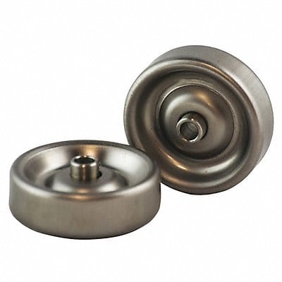 Skate Wheel Silver Hub 13/16 W PK4