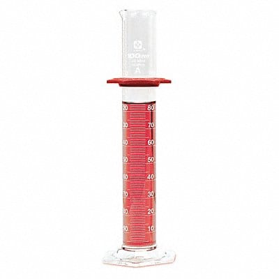 Graduated Cylinder 100 mL 30 mm Dia PK4