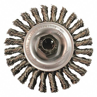 Wire Wheel Brush Twisted Arbor Hole