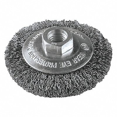 Wire Wheel Brush Crimped Arbor Hole