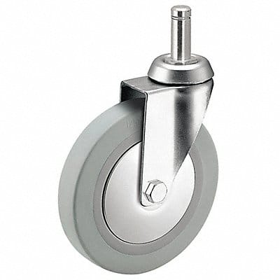 Single-Wheel Threaded Stem Caster