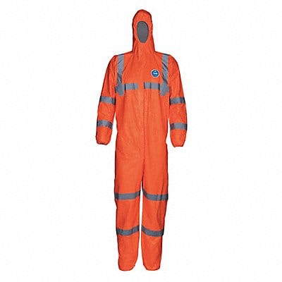 Coveralls XL Org Tyvek 500 HV PK25