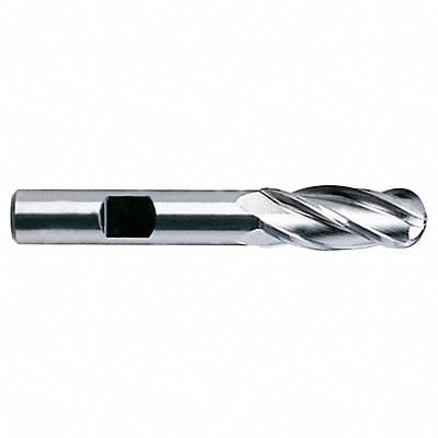 Ball End Mill Single End 1/8 Cobalt