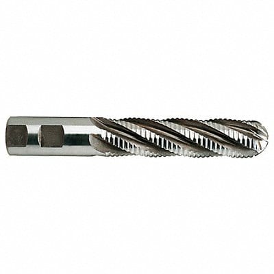 Ball End Mill Single End 1/4 HSS