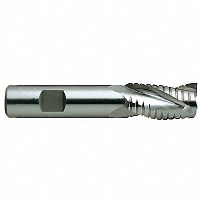 Sq. End Mill Single End HSS 3/8