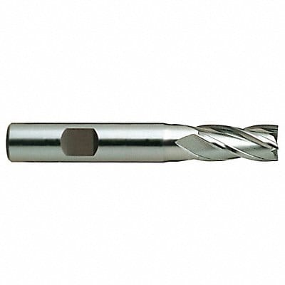 Sq. End Mill Single End HSS 7/32