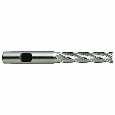 Square End Mill Single End 3/8 HSS