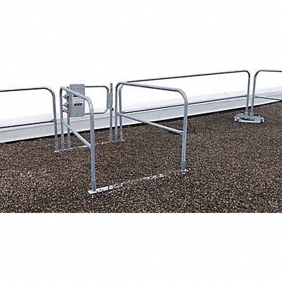 Guardrail Gray Overall 3-1/2 ft H