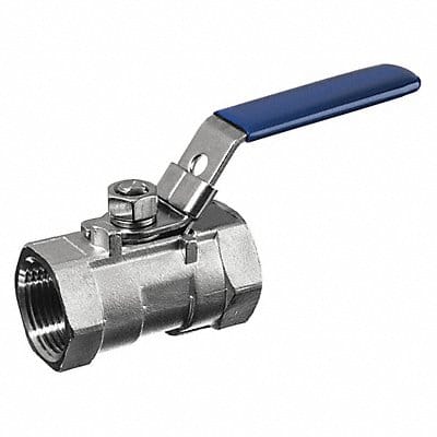 Ball Valve 304 SS 2-Way Body Style