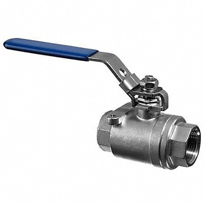 Mini Ball Valve 304 SS 1-Way Body Style