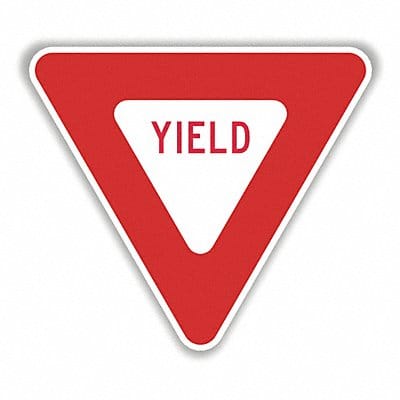 Yield Sign 24 x 24 x 24 x .080 HIP