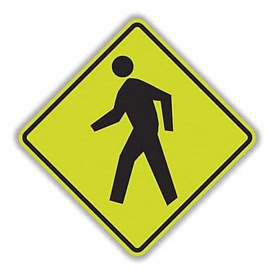 Pedestrian Crossing Sign 24 x 24 DG3